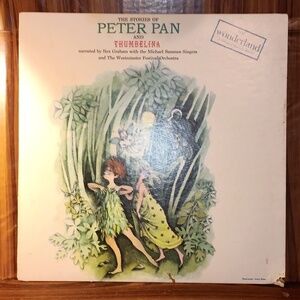 Vintage Peter Pan Thumbelina vinyl album
